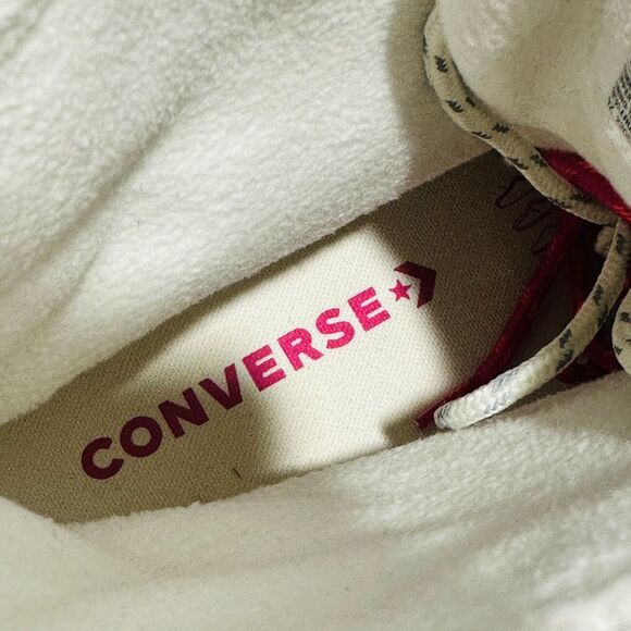 Converse Chuck Taylor Crafted 173212C M 8.5/W 10 Boots Egret Natural Ivory White - Picture 11 of 13